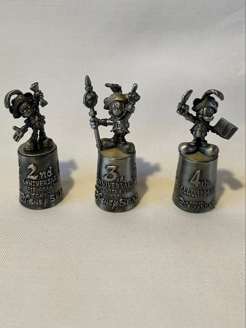 デズニーシー.シンプル。<2周年、3周年、4周年> 三点セット