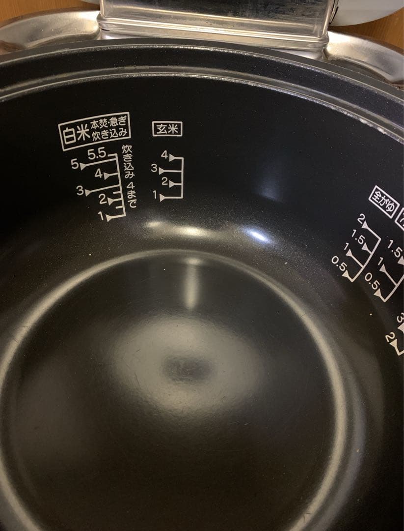 ユッシー【美品】リンナイ　電子ジャー付ガス炊飯器　RR-055MST2