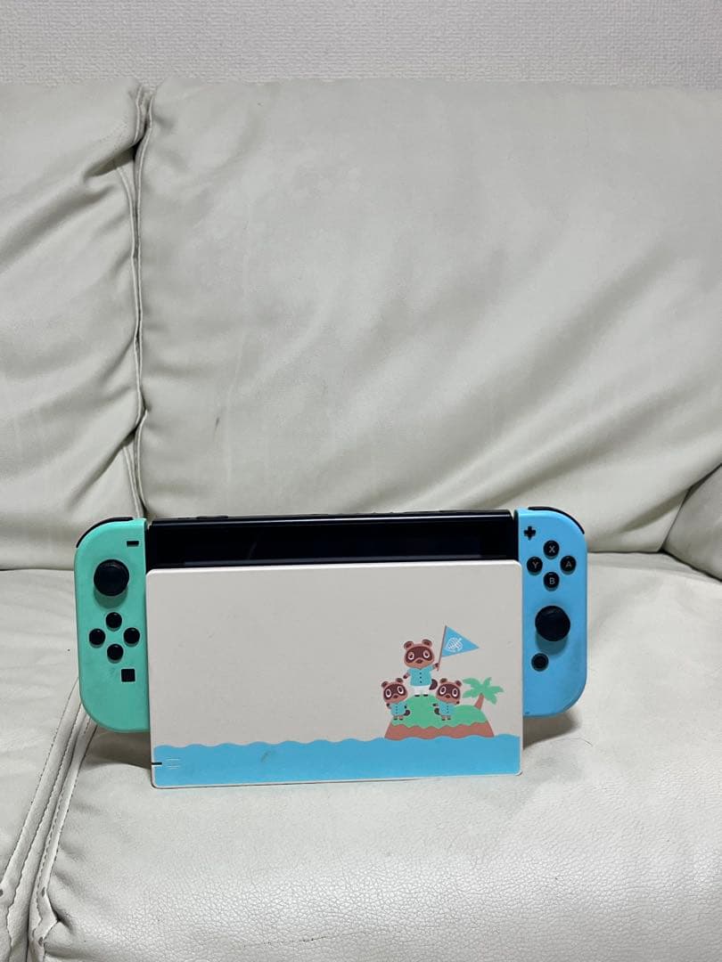 Nintendo Switch あつ森 本体とスタンドのみ