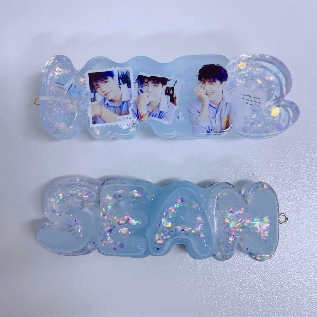 肖戦 厚いレジン置物です&バッグチャームに&ナイトライトにもなります❣️8点③