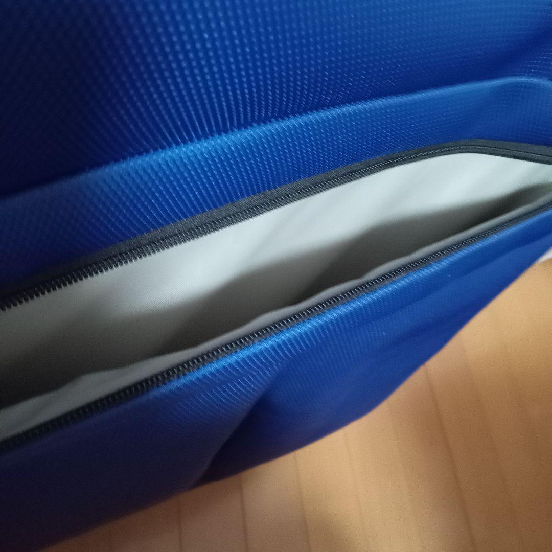 サムソナイト 大型 4輪 布製 スーツケース 青 黒 キャリーケース