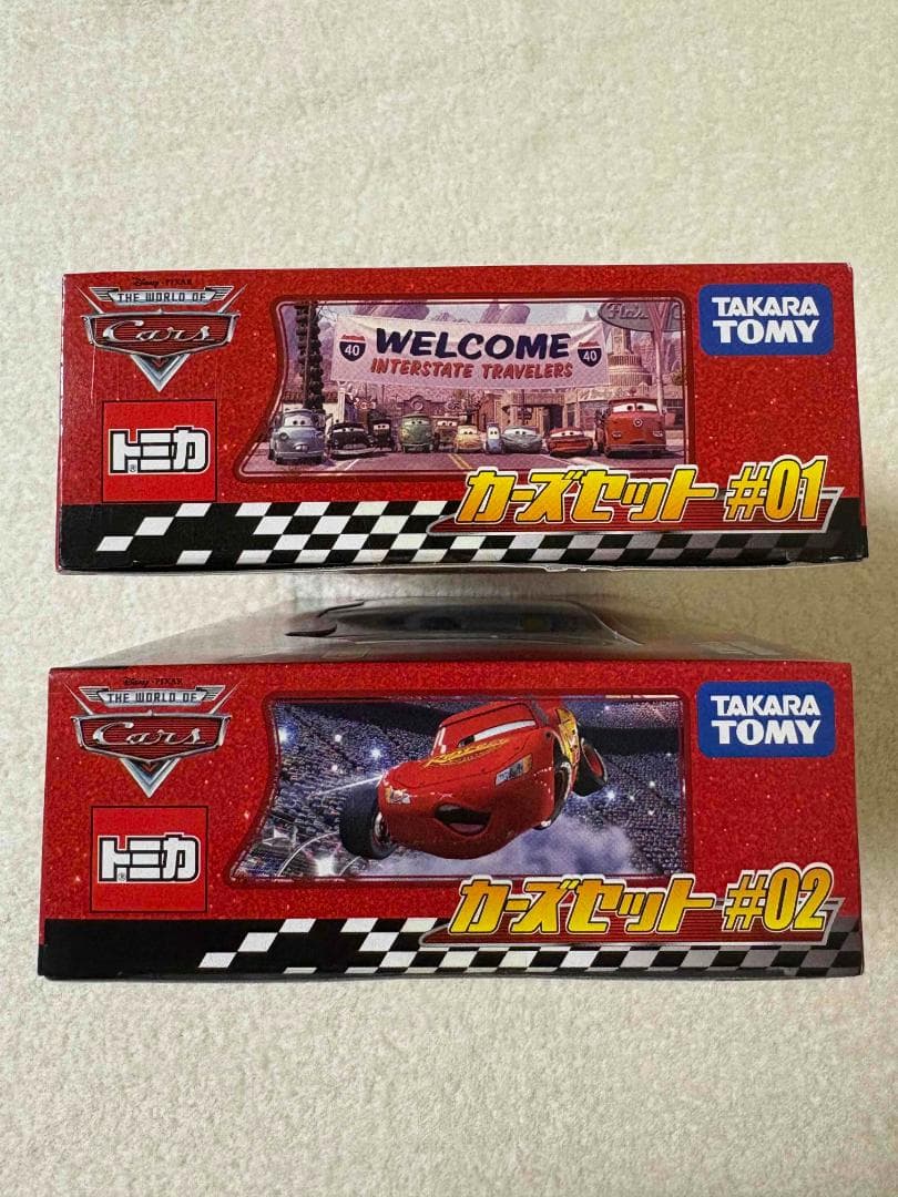 ディズニー トミカ カーズセット #01 #02 新品未使用