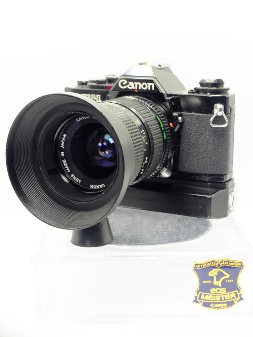 【実写確認済整備品】キャノンAV-1ブラック／ニューFD35-70mmf4付