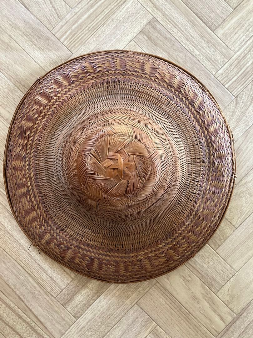 フランス ビンテージ 手編みの帽子