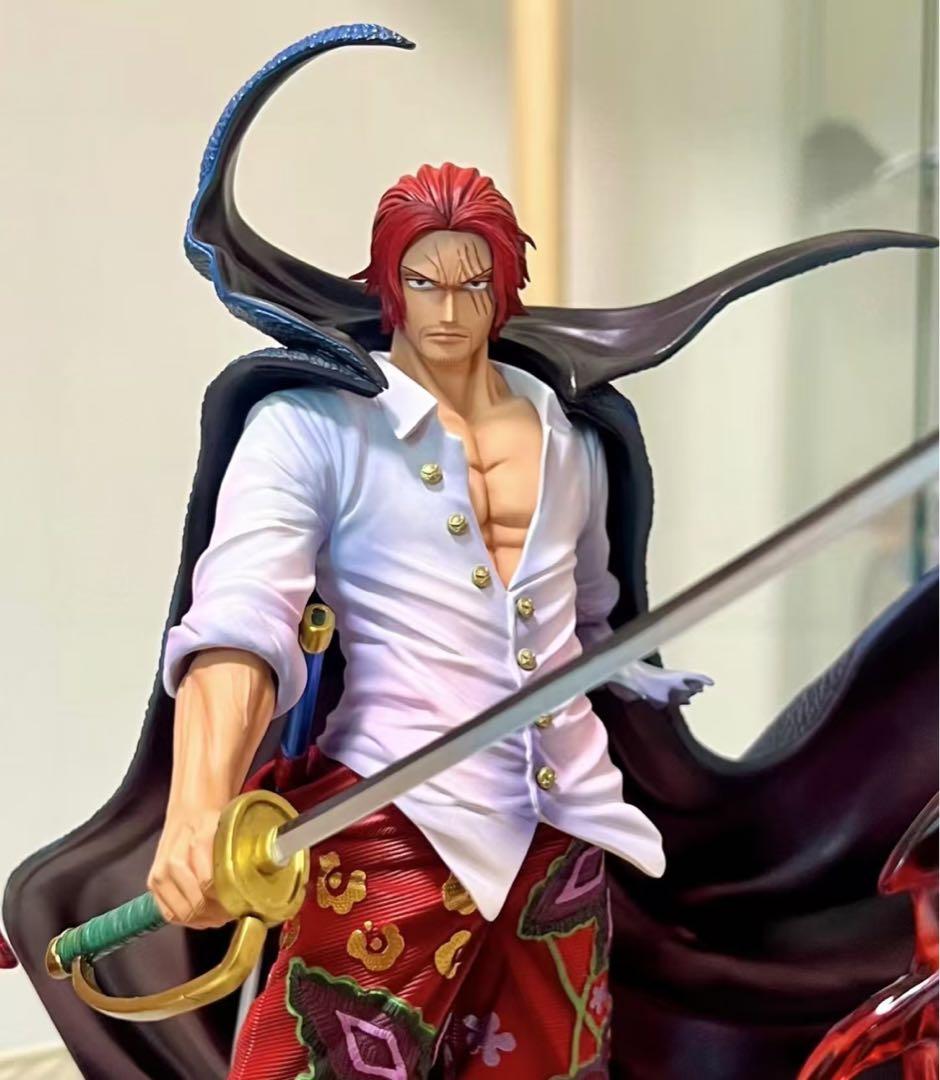 ワンピース 赤髪 シャンクス ガレージキット ガレキ スタチュー③②