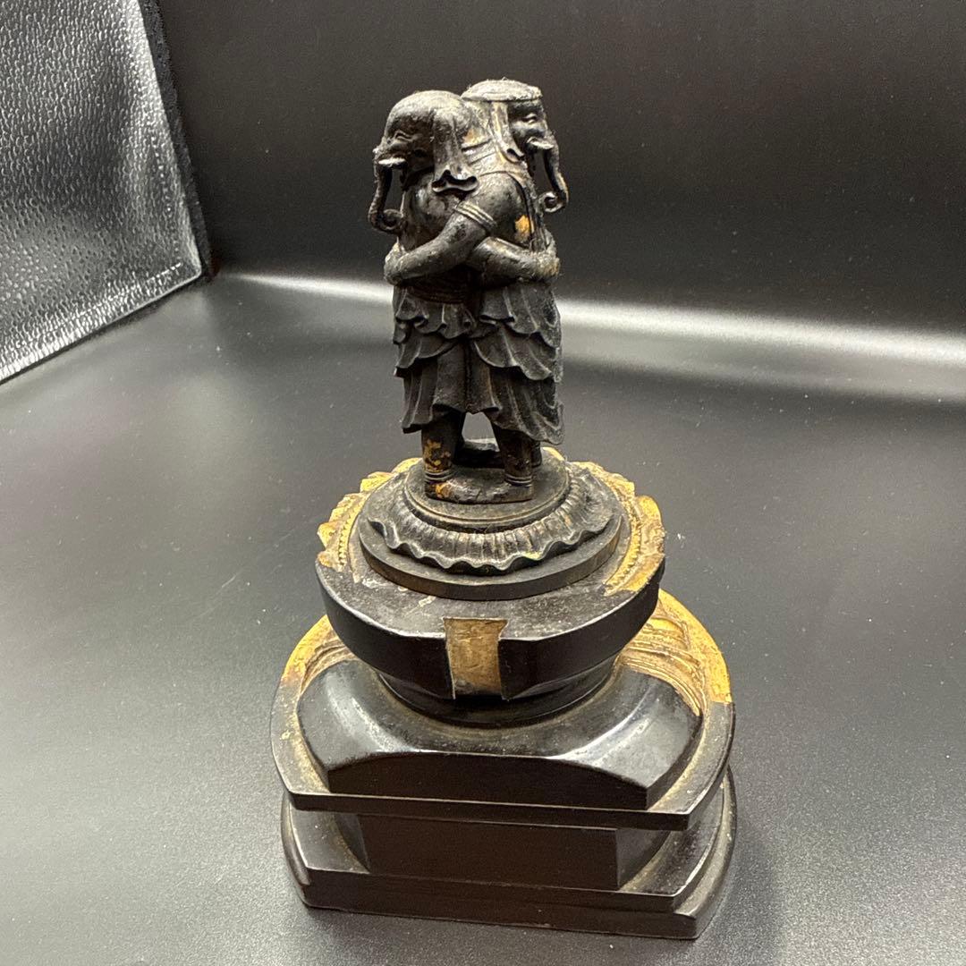 骨董　アンティーク　聖天像　ガネーシャ