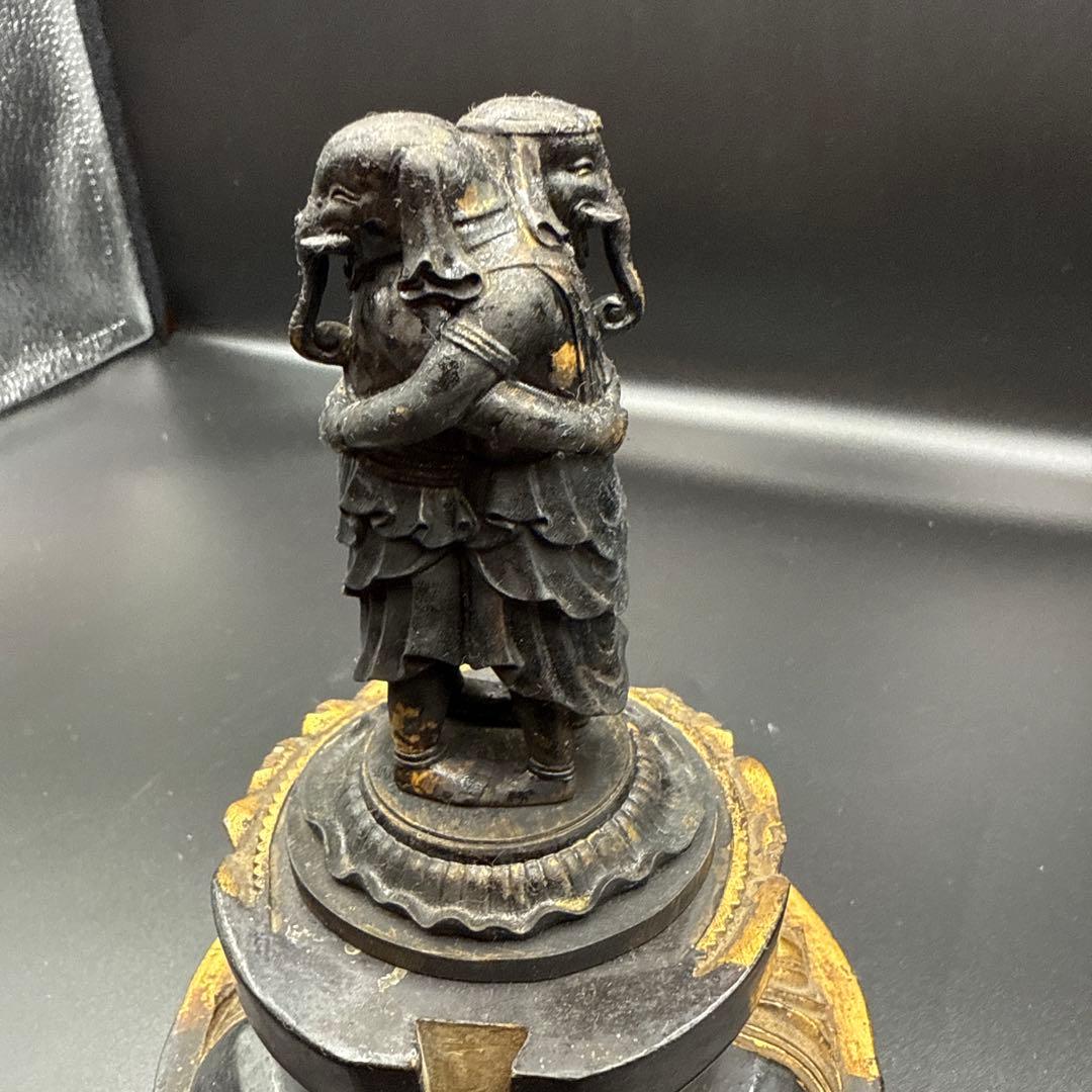 骨董　アンティーク　聖天像　ガネーシャ