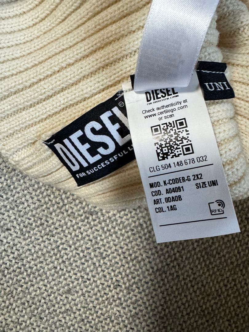 DIESEL ニット帽