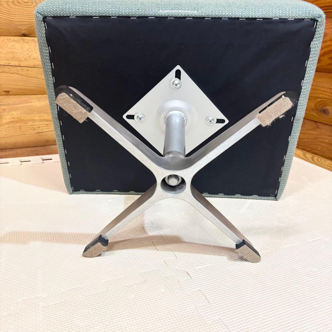 【美品】SWITCH SKAL OTTOMAN オットマン スツール グリーン