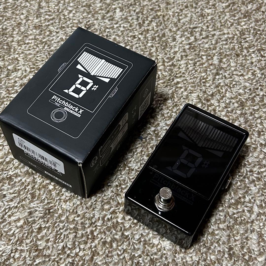 KORG Pitchblack X チューナー 本体と箱付き