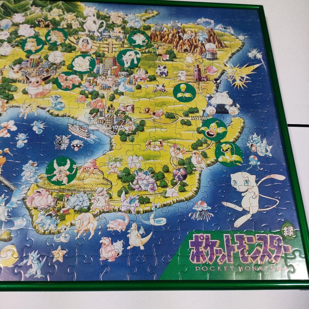 ポケットモンスター ポケモン‪図鑑*初期*パズル*赤緑セット(額縁付き)
