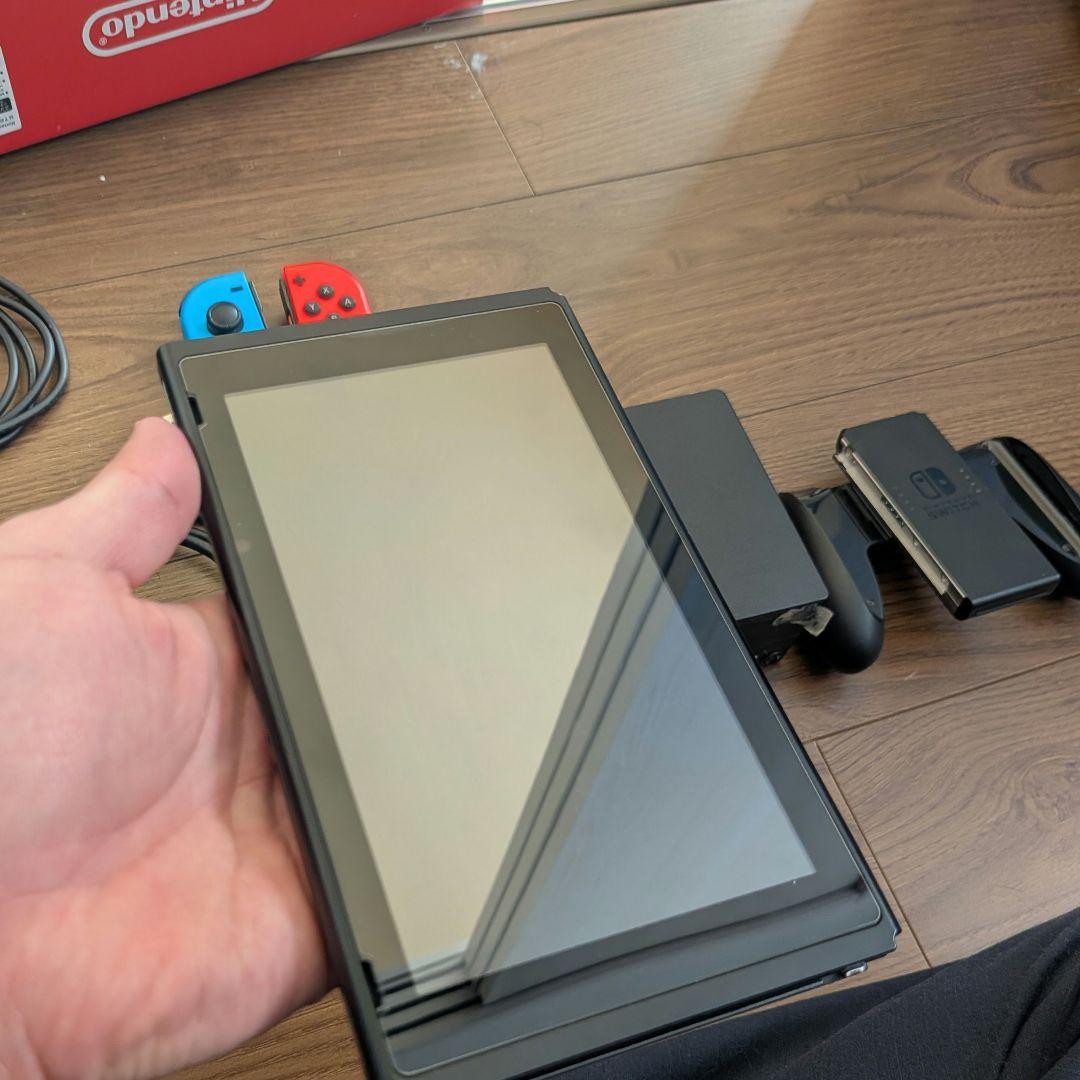 Nintendo Switch 本体 +SD128GB + LANケーブル変換