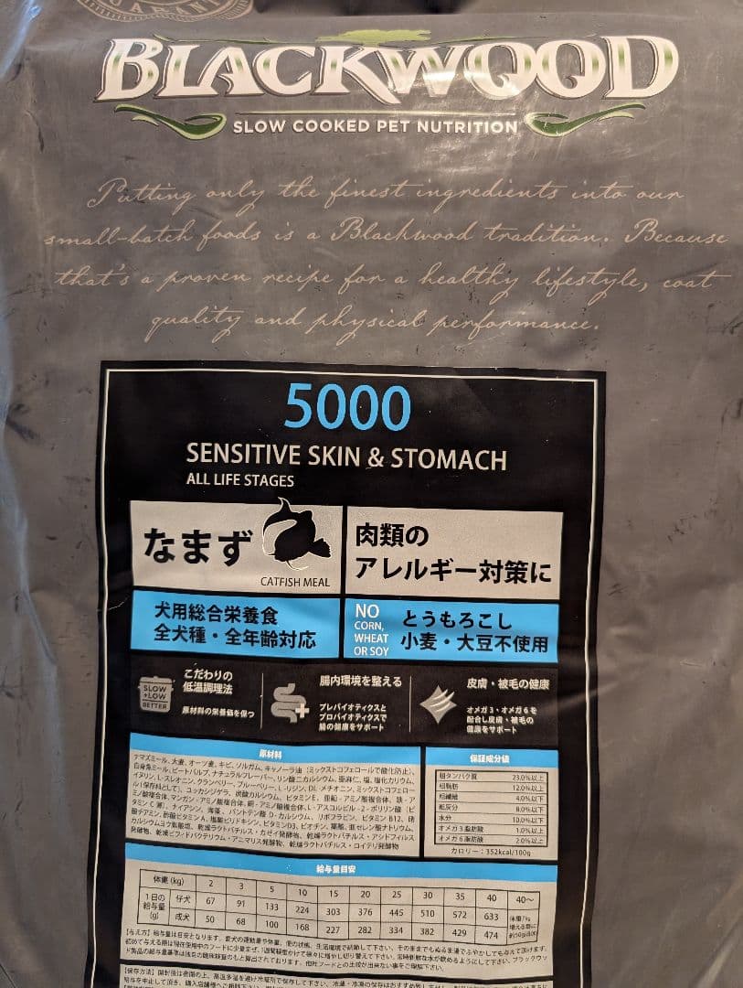 【正規品】ブラックウッド5000 20kg（5kgx4袋）