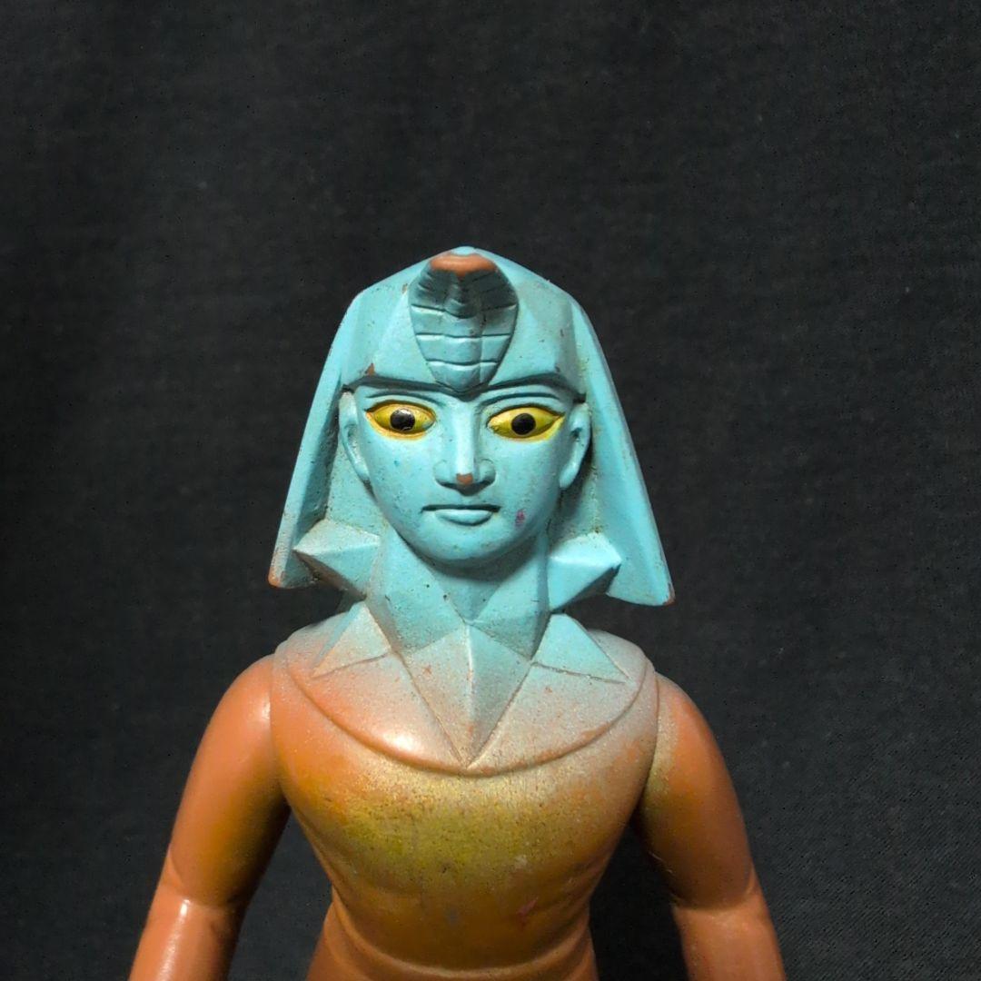 昭和レトロ　当時物　鉄人タイガーセブン　ギル太子　ソフビ　ジャンク品