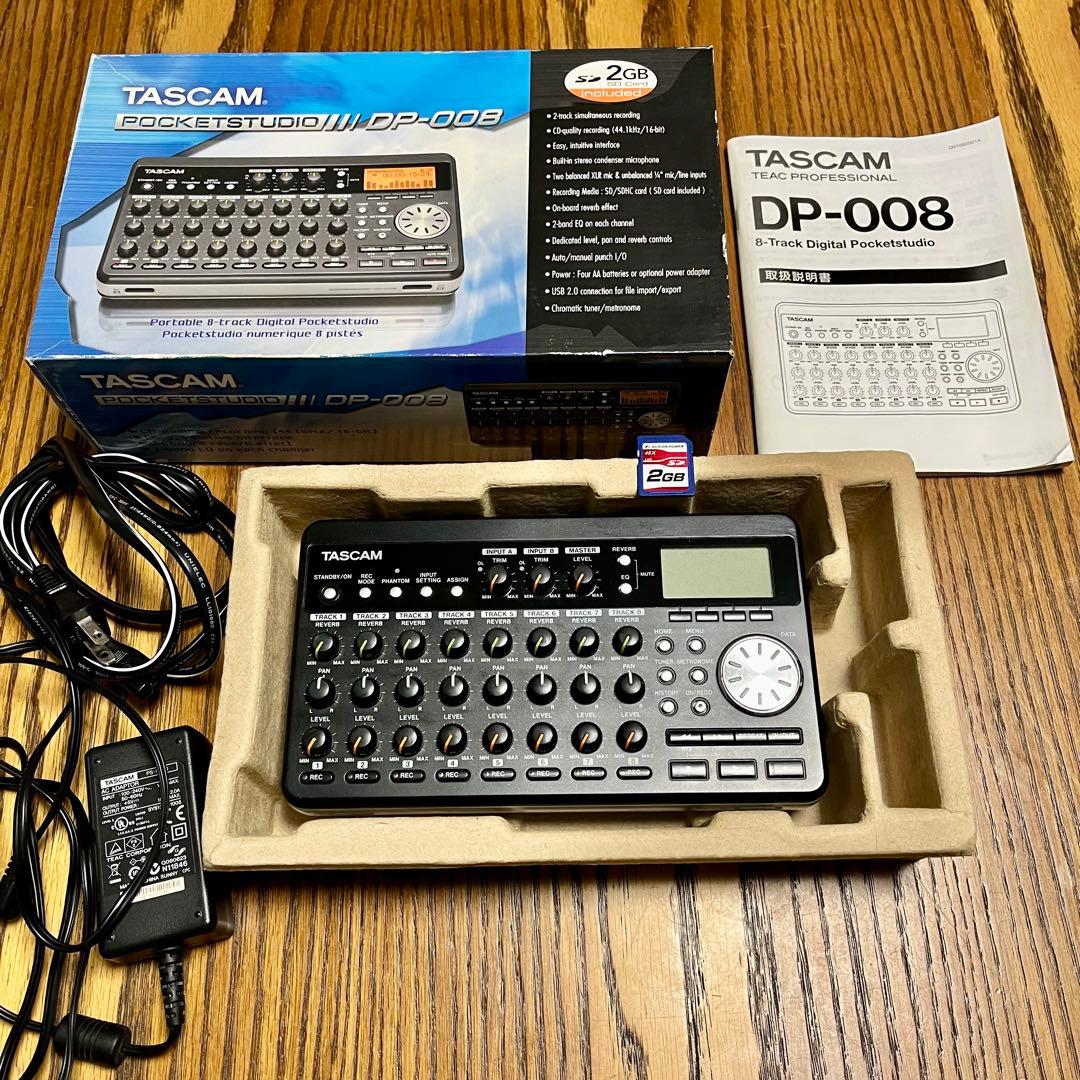 TASCAM DP-008 ポケットスタジオ