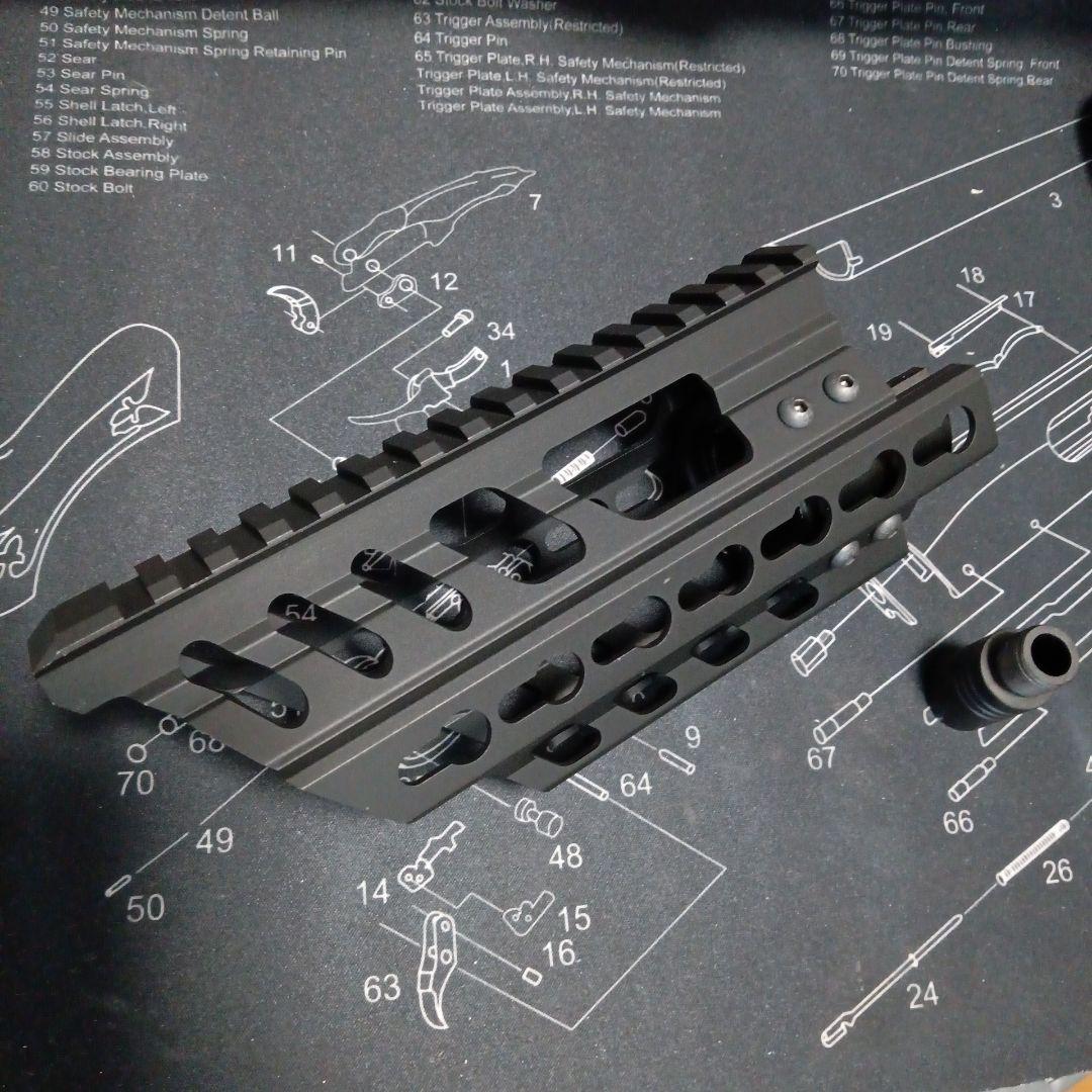 東京マルイ　p90 レイルハンドガード