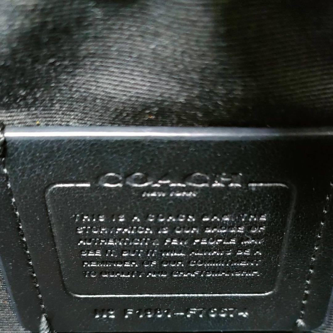 60 COACH コーチ　シグネチャー　ショルダーバッグ