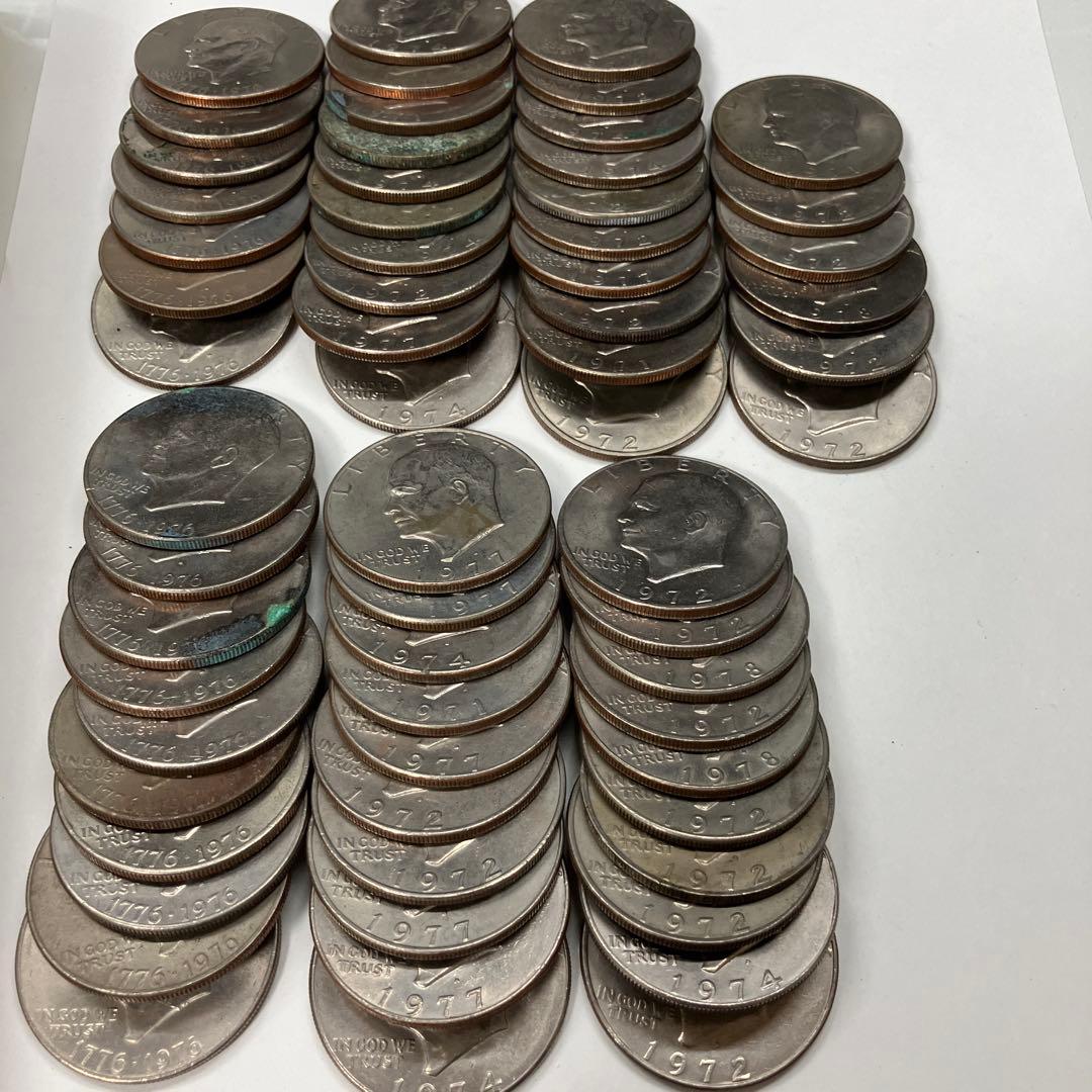 アメリカ　1ドル　大型　まとめ売り　硬貨　古銭　