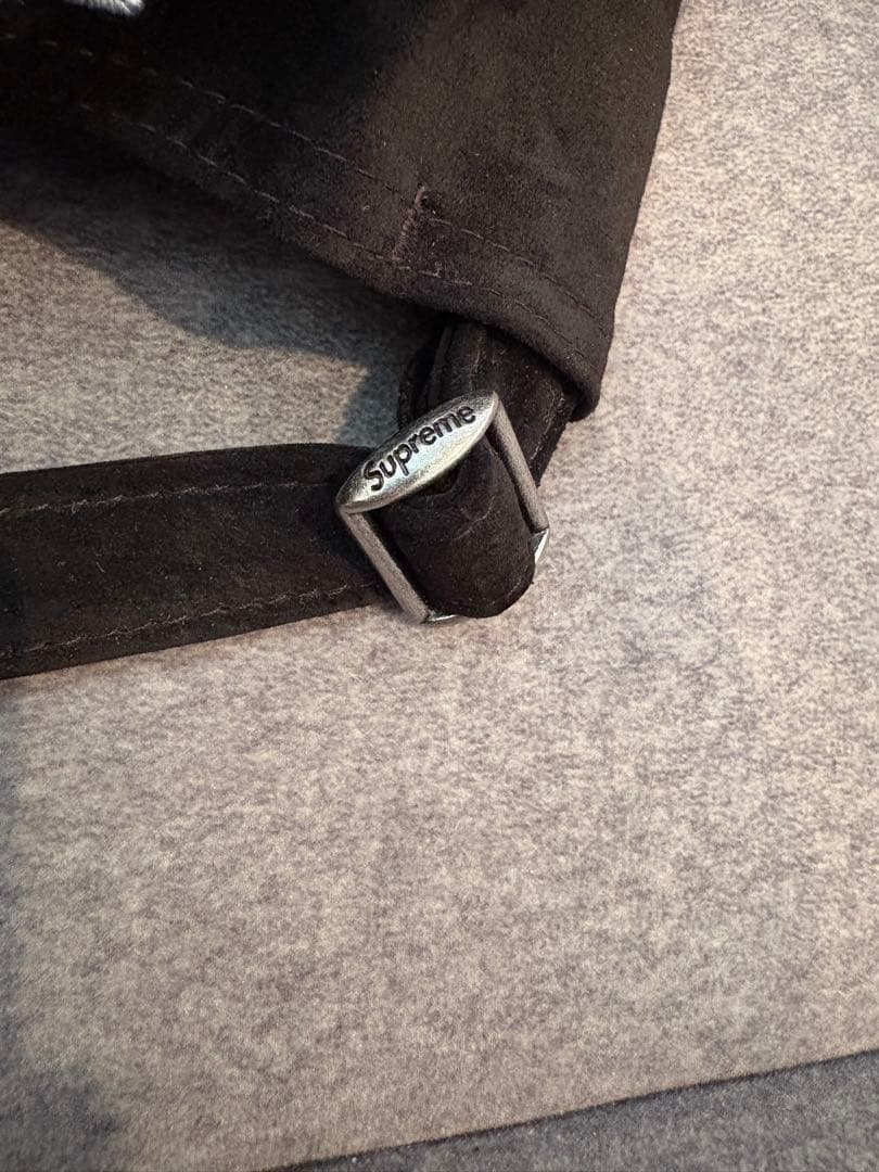 SUPREME ブラックキャップ　タグ付き新品未使用品