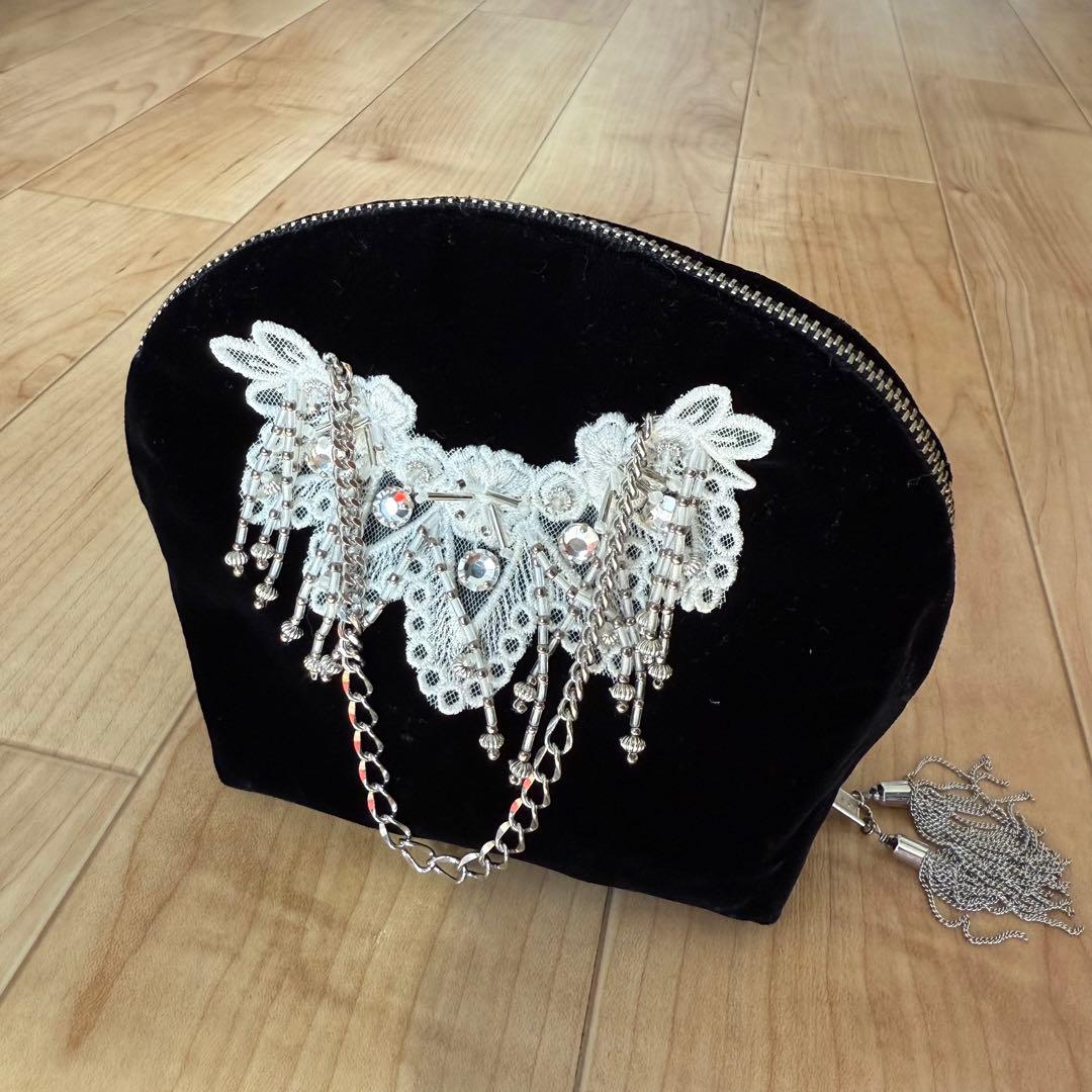 【美品】tanakadaisuke  bijou Pouch bag