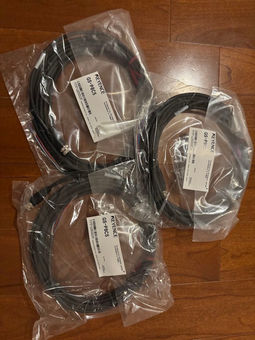 【新品未使用】KEYENCE GS-P8C5 ３本