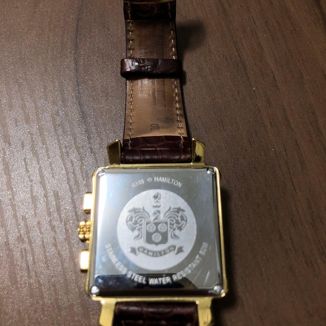 HAMILTON ロイド クォーツ ゴールド 6318