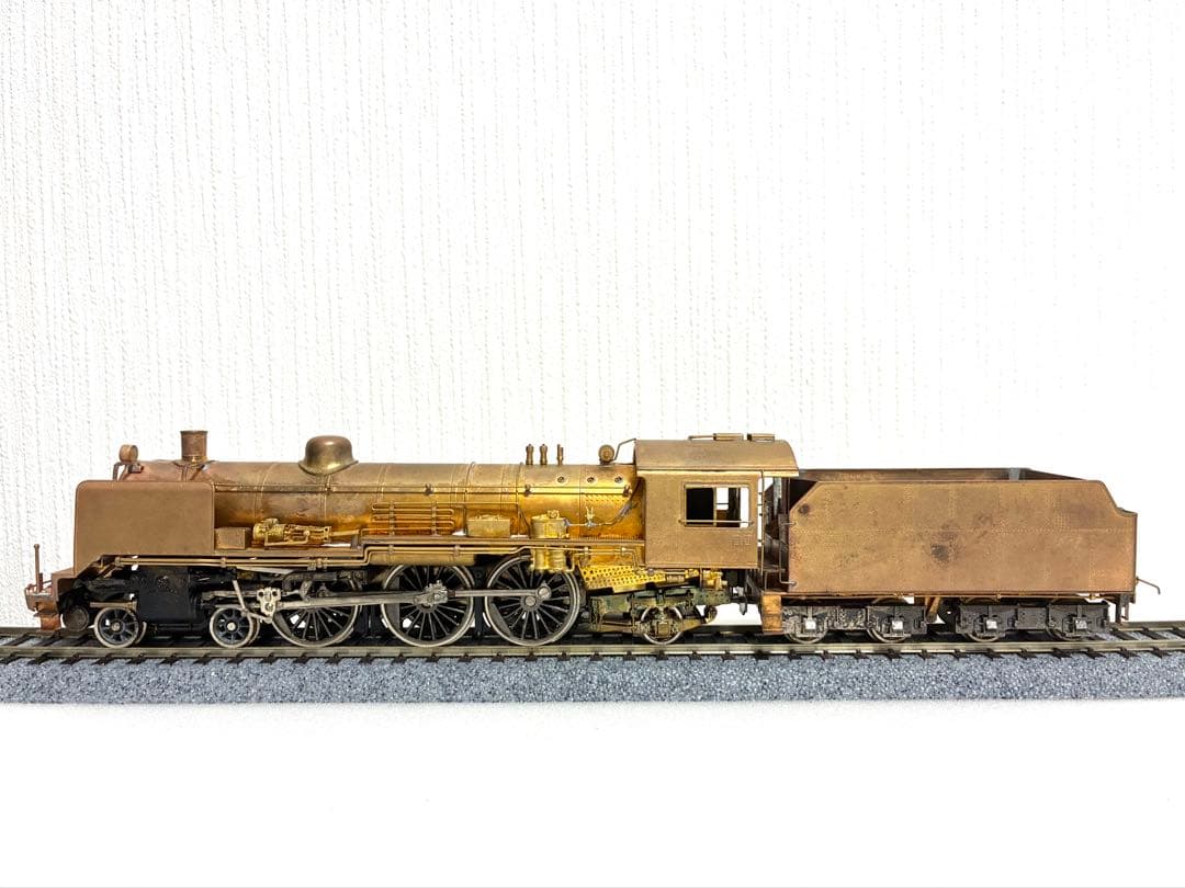 HOゲージ C53 蒸気機関車　未塗装完成品