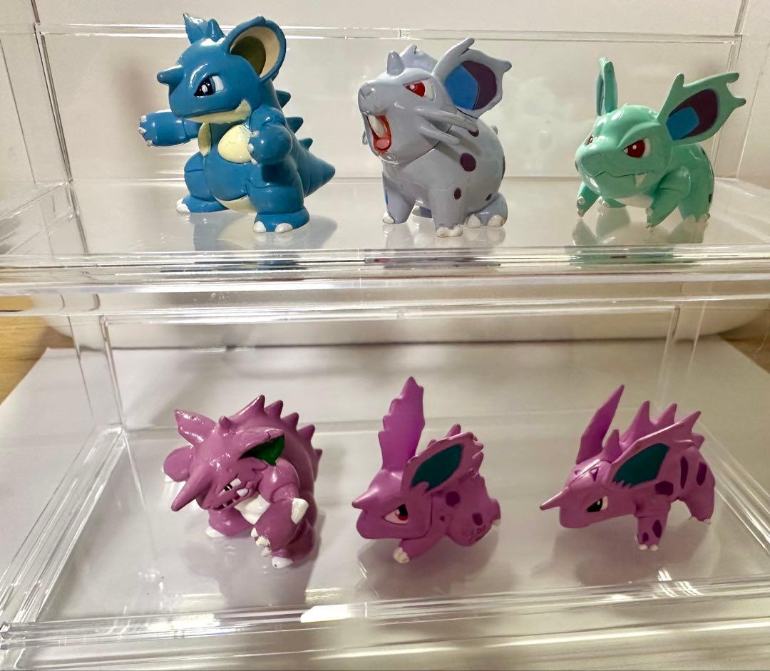 【初期】 ポケモン モンコレ ニドラン系 6匹まとめ売り