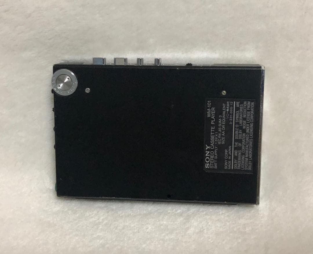 希少 SONY ソニー WALKMAN WM-101 Black