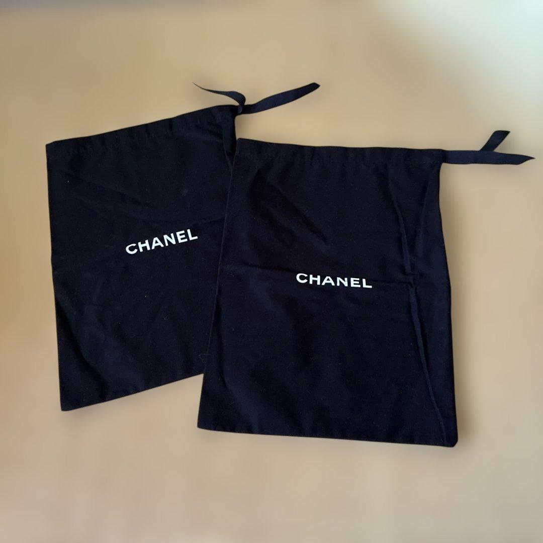 CHANEL 保存袋　巾着袋　シャネル　ショッパー　空箱　付属品　セット