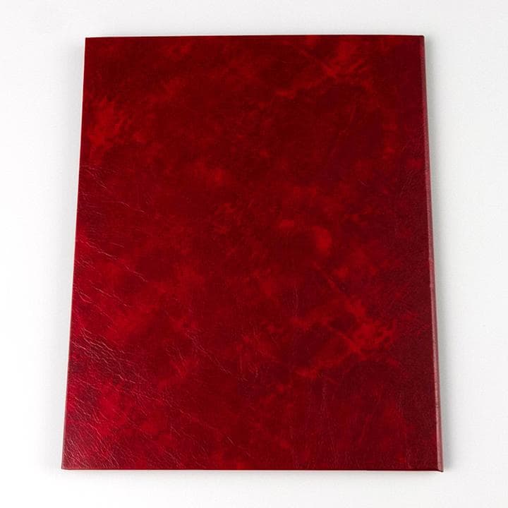 高級レザー風くるみ表紙の写真台紙 (六切サイズ) 立 1面 3セット12000円