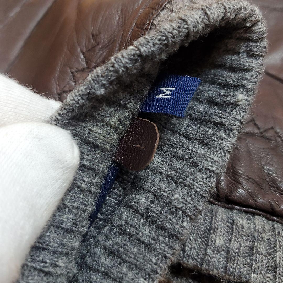 希少 ラルフローレン 手袋 レザー 本革 キルティング レーシング グローブ