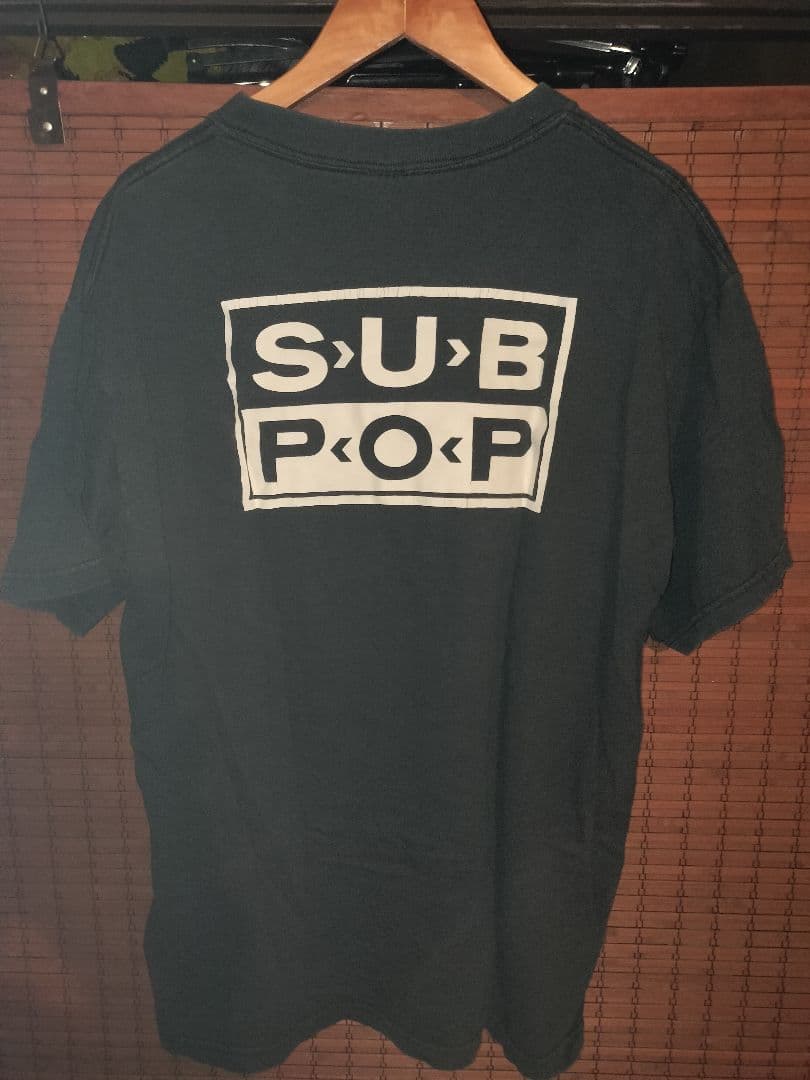 USA製 90~00's WINNER SUB POP Tシャツ Mサイズ 黒