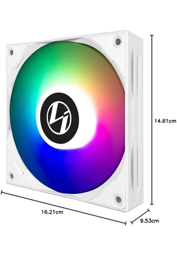 リアンリー　ST120 RGBファン　3個入り×2箱セット　ホワイト