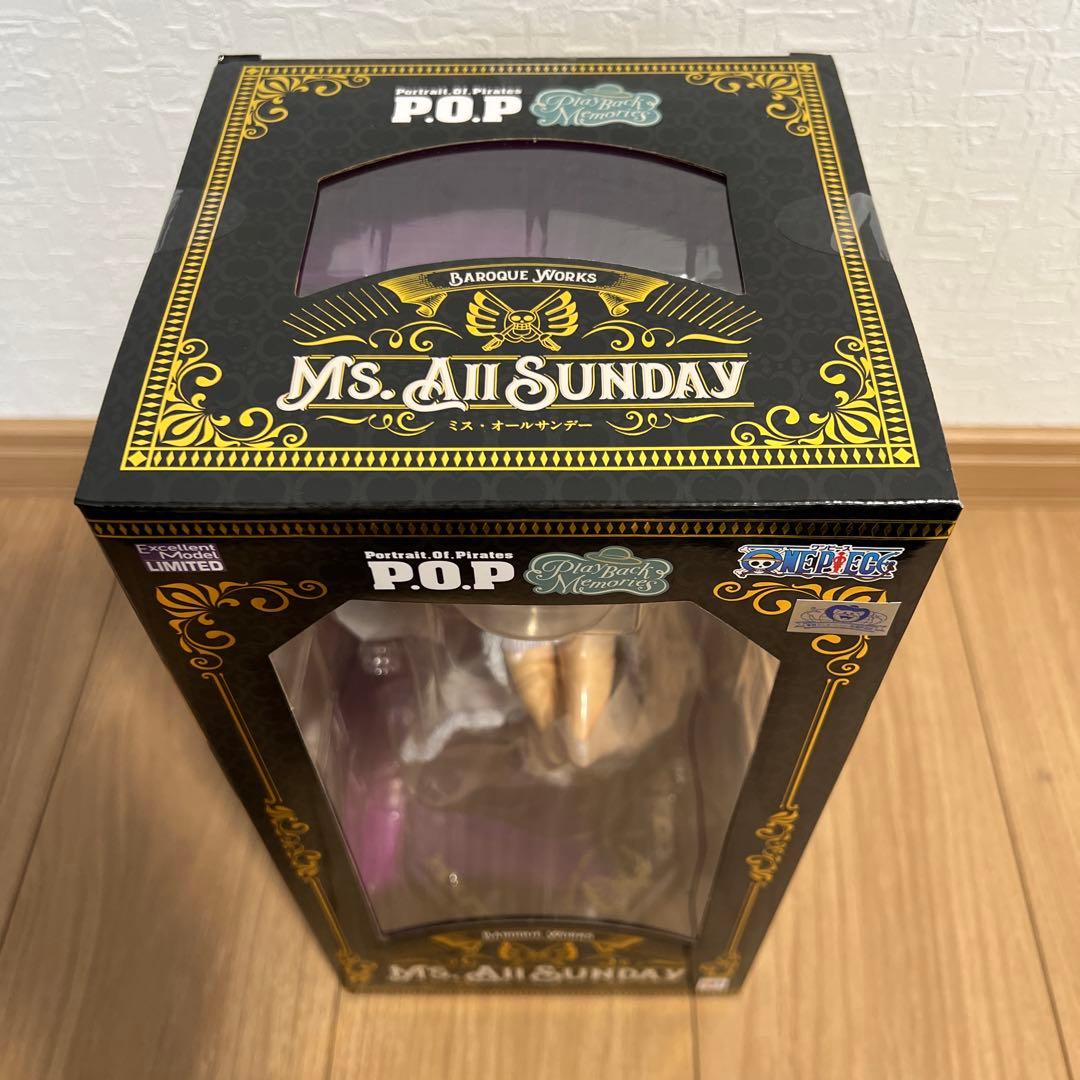 ワンピース POP ミス オール サンデー フィギュア