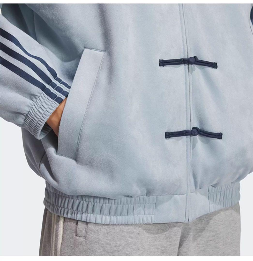 アディダス 中国限定 蛇年トラックジャケットライトブルーSサイズ”