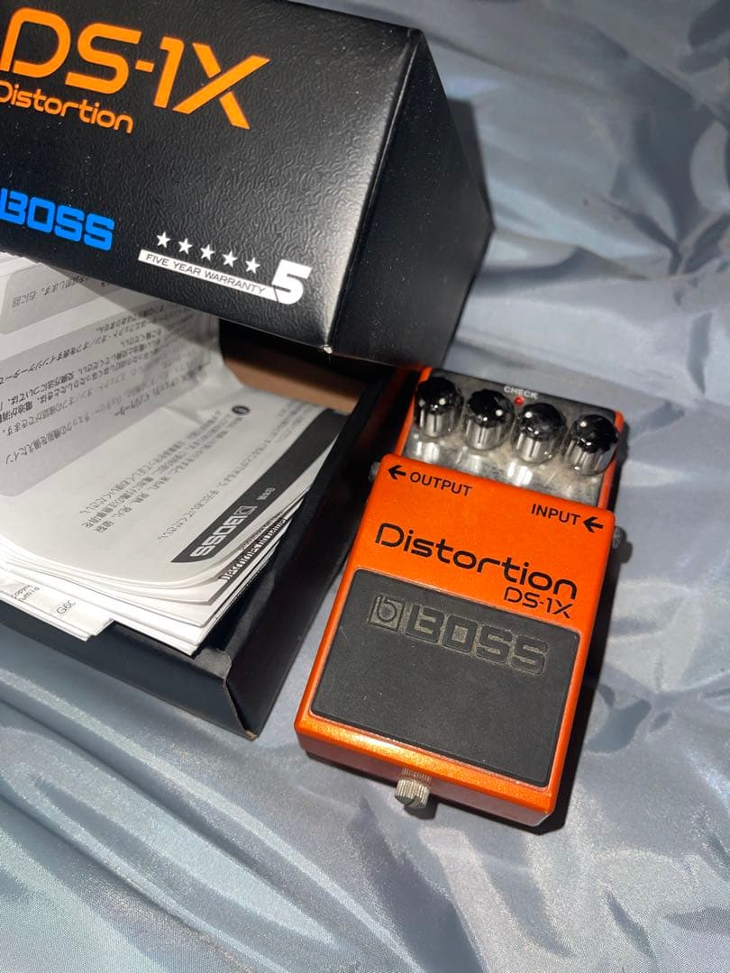 BOSS DS-1X 箱あり使用感あり。値引き交渉不可。 即決OK