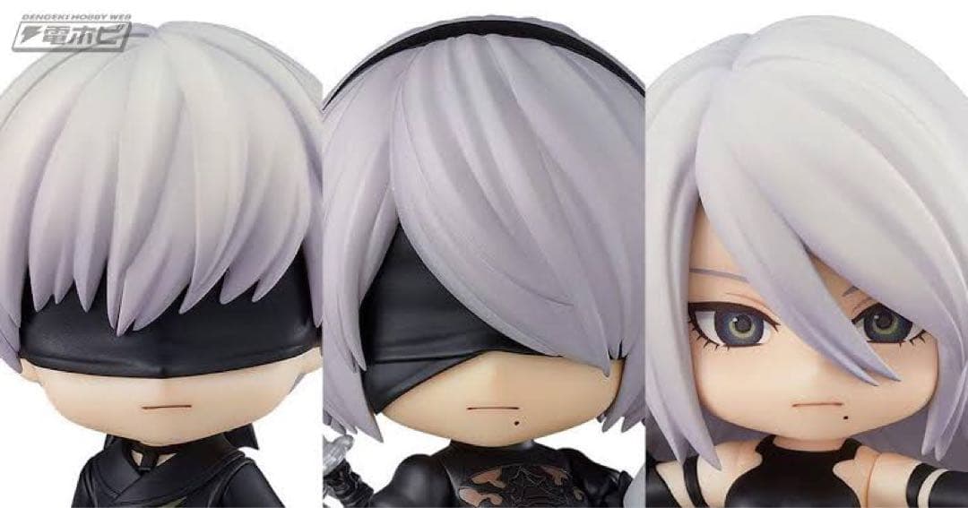 ニーアオートマタ　ねんどろいど　A2 2B 9S