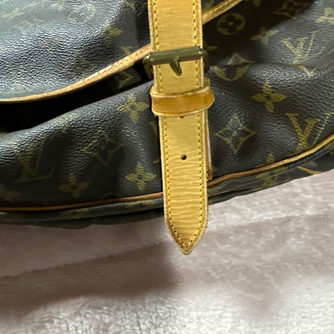 ルイ・ヴィトン　ショルダーバッグ ソミュール43 モノグラムキャンバス
