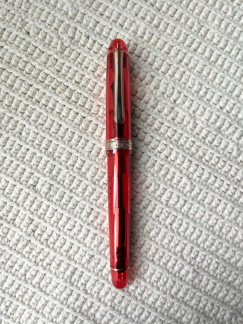 【PLATINUM】万年筆 #3776 WAGNER 2019 無刻印