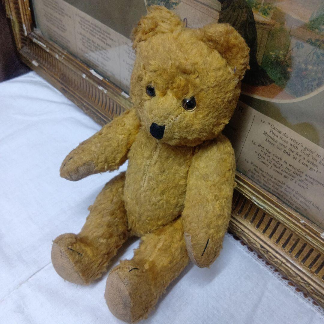 ♥ドイツからやって来た賢いお顔の　アンティーク　テディベア♥