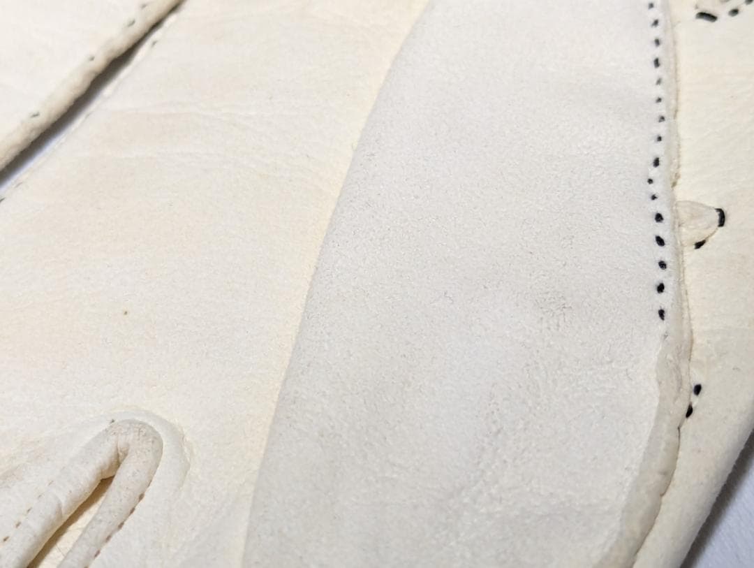 Dents ドスキン 50sヴィンテージ 英国製グローブ オフホワイト XS