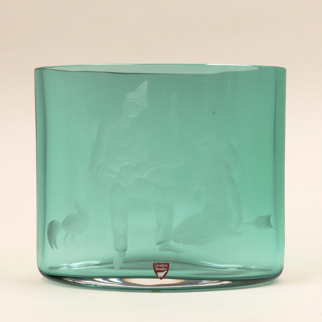 オレフォス スウェーデン オッレ・アルベリウス 花瓶 フラワーベース