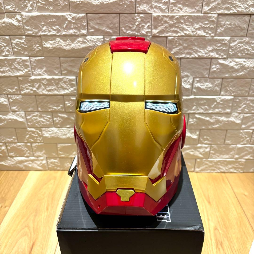 ラスト出品　アイアンマン 1/1 マスク　電動開閉/サウンド/ライト　新品