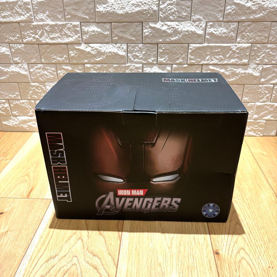 ラスト出品　アイアンマン 1/1 マスク　電動開閉/サウンド/ライト　新品