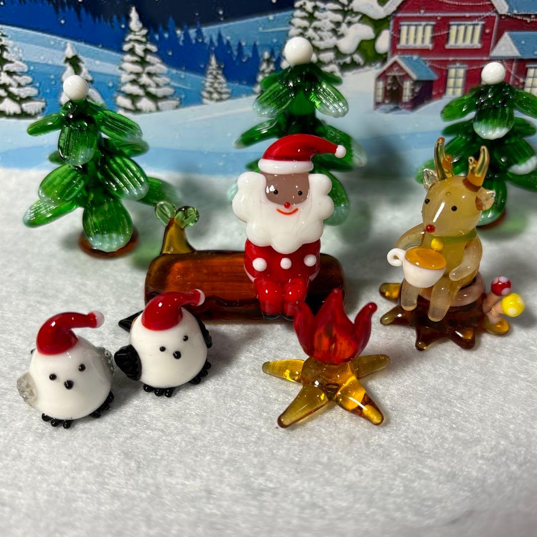 うんちゃん　ガラス細工　ミニチュア