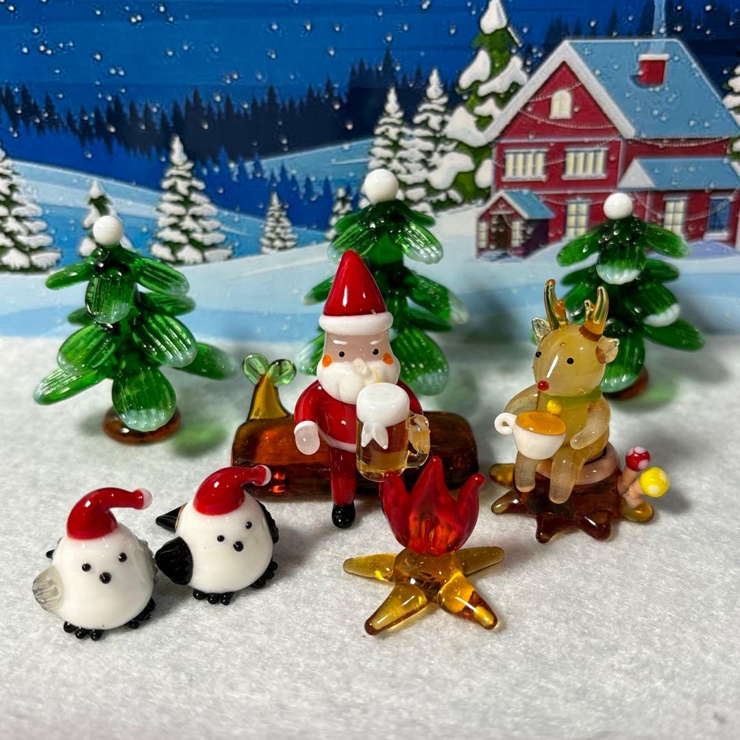 うんちゃん　ガラス細工　ミニチュア