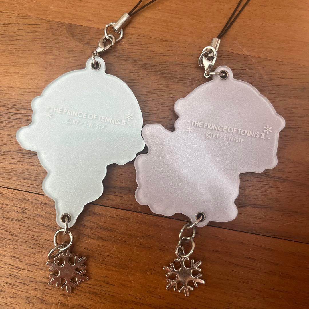 テニスの王子様　クロス缶バッジ&キーホルダー　セット