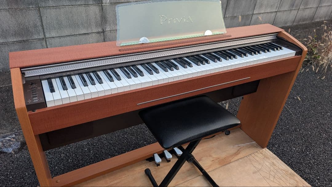 送料込み CASIO 電子ピアノ PX-720C 07年製激可愛い♥＆激激激美品