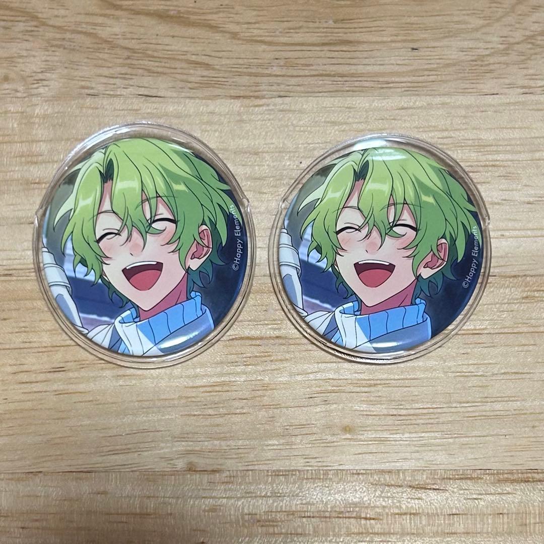 あんスタ 巴日和 テーマスカウト 缶バッジ 2023 WINTER casual